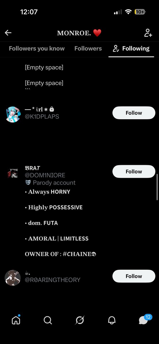undeadwobble's tweet photo. I hate making posts like this but whatever. 

Both of these people knowingly follow irl minors and I even warned one of them about it . Proof will be in comments and I got 0 response. https://t.co/dVHL78t8xc