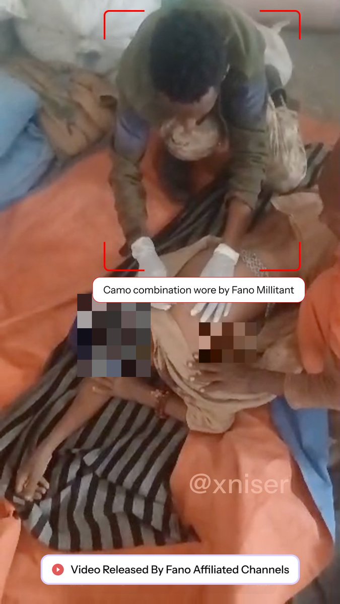 xniser's tweet photo. ARCHIVE #OSINT: Claims that the July 22, 2026 strike on St. Arsema Monastery targeted a civilian-only site are contradicted by media from the same networks. Geolocated footage shows camo-clad #Fano fighters at the scene, confirming active military presence in the Abay river. https://t.co/bNMgusrlL2