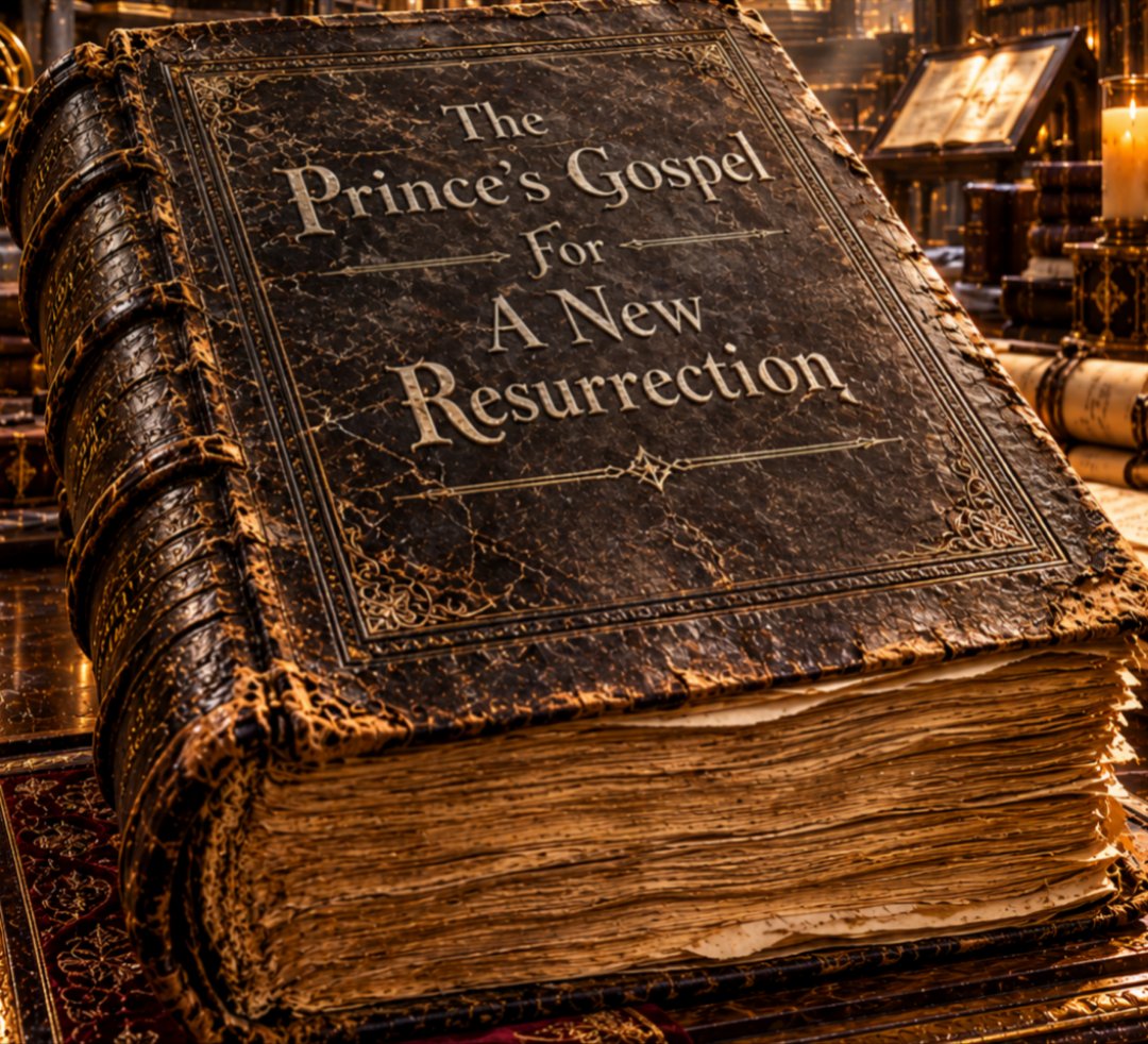 EmilyVaelen's tweet photo. Over the next few weeks, you'll hear me share passages from two ancient books that changed everything I thought I knew about faith.

This is where those words come from.

📖 The Prince's Gospel for A New Resurrection
📖 The Gospel of Liberation and Reclamation

#GospelOfTwo https://t.co/lDhYeceAYH