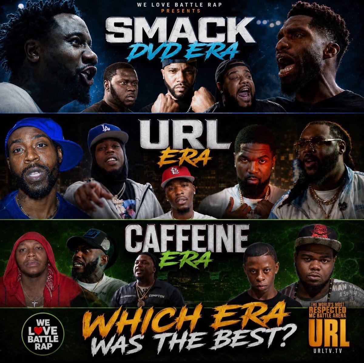 ImDreDennis's tweet photo. Which Era Was Battle Rap At Its PEAK? 👀 https://t.co/ac4WTKuXaj