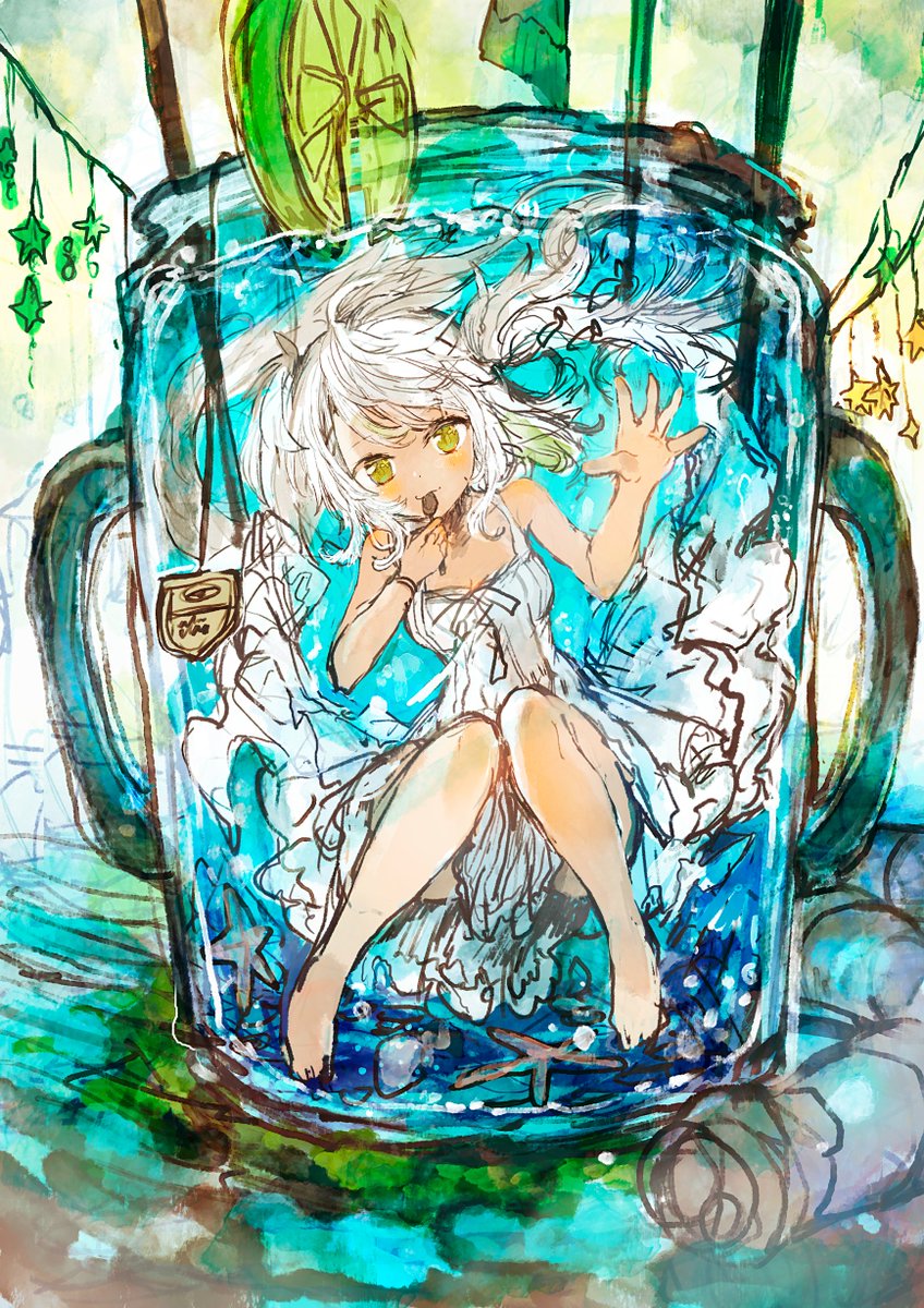 camomi_camomi's tweet photo. 昔迷走してそのまま完成しなかった絵のラフ（2021年7月）が出てきた https://t.co/noLSb4x5dn