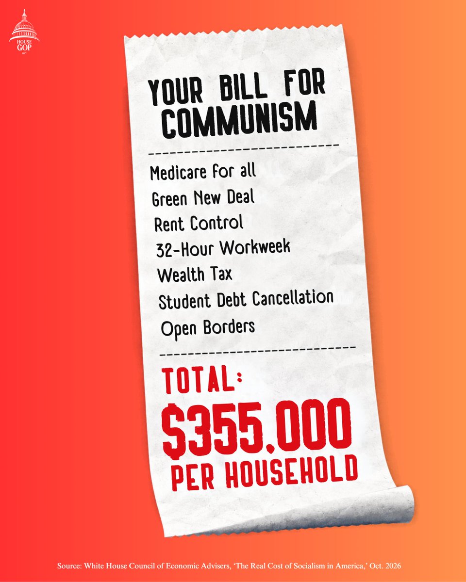 Image for the Tweet beginning: The Democrats’ plan for America