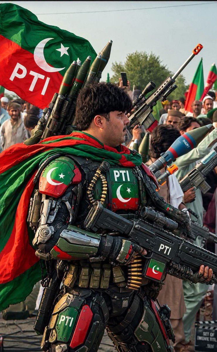 TariqRa42429072's tweet photo. نون لیگ کے رہنماؤں اور اسٹیبلشمنٹ کے کنٹرولڈ شدہ صحافیوں کی جانب سے تحریک انصاف کے کارکنوں کی اسلحے کے ساتھ سستی اے آئی فوٹو بنا کر سوشل میڈیا پر لگانے پر عوام کا جوابی ردعمل۔ https://t.co/0Ui7oG7mGS