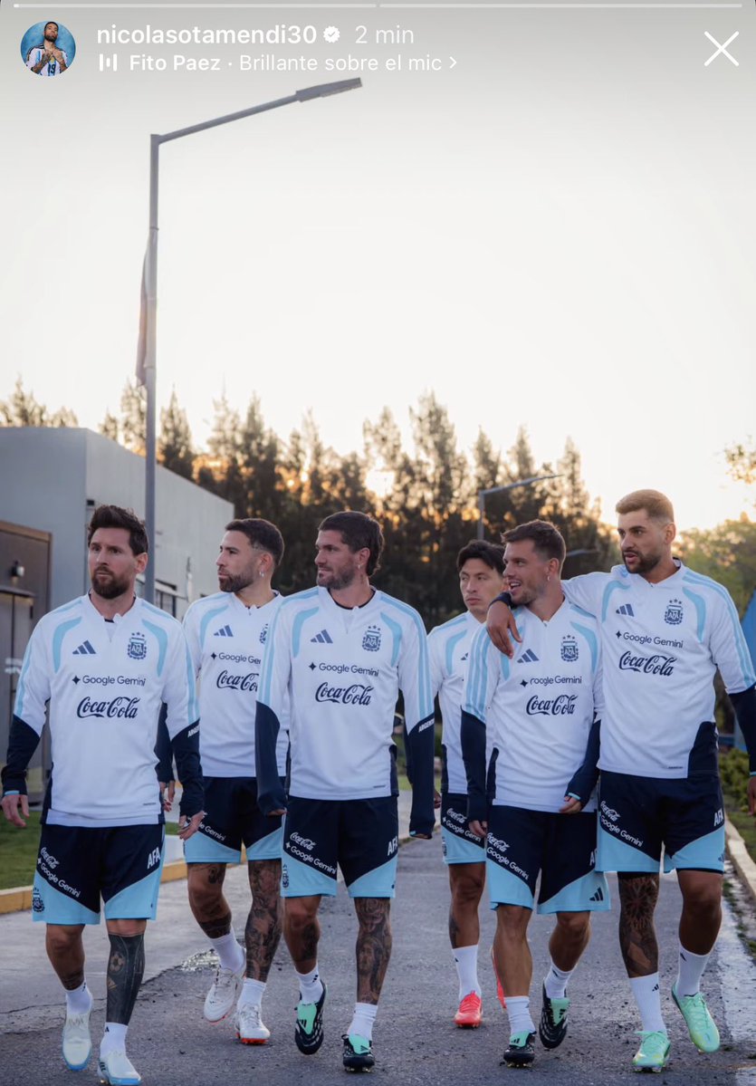 Scalonados's tweet photo. Ufff la foto que subió Otamendi 😮‍💨 https://t.co/pZjSkQK3Mw