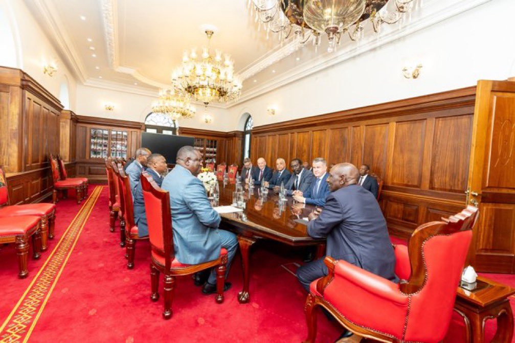 WitoldBanka's tweet photo. Very pleased to meet H.E. President William Ruto during my visit to Kenya. Kenya is rightly proud to be the Home of Champions — and protecting that legacy means ensuring it is also a home of clean sport. We had a constructive discussion on the need for a strong culture of clean sport and a determined approach to preventing and fighting doping. The commitment is clear, and it now needs to be matched by sustained action. Thank you, Mr President, for the warm welcome and valuable exchange @wada_ama @ADAKKENYA .