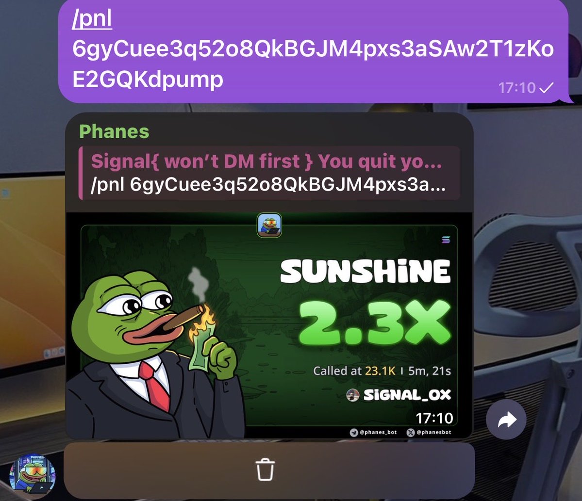 Signal_ox's tweet photo. 2X form my call on $SUNSHINE

6gyCuee3q52o8QkBGJM4pxs3aSAw2T1zKoE2GQKdpump https://t.co/lUxA7KdoR9