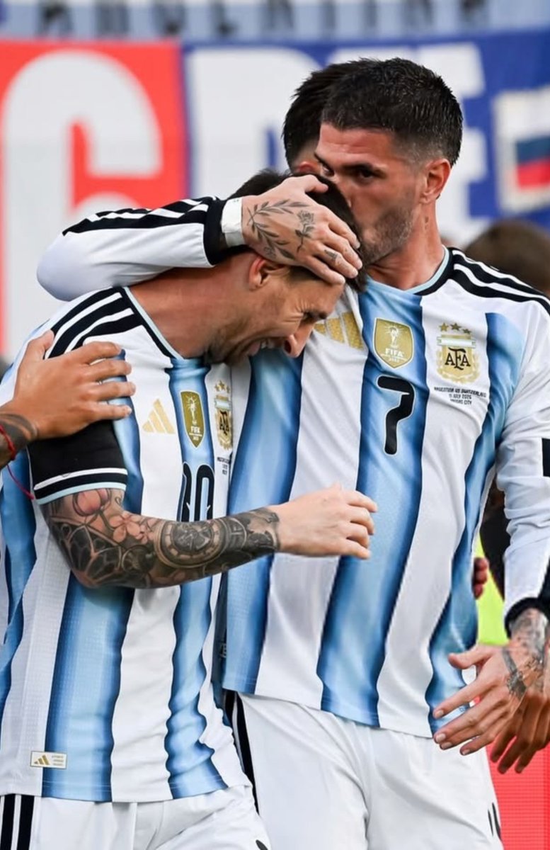 tomisinfcb's tweet photo. 🚨Rodrigo de Paul: I fought for Messi in every match we played for Argentina,I will be fighting one last time at his farewell game for sure. https://t.co/19t3V03qC4