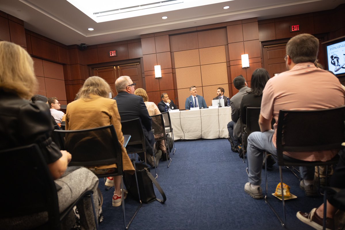 TheICCFGroup's tweet photo. ICCF convened a Congressional staff briefing to explore how emerging technologies — including artificial intelligence, biotechnology, genomics, remote sensing, and advanced data analytics — are rapidly reshaping the future of global conservation. The session brought together leading innovators whose work is demonstrating how cutting‑edge tools can strengthen U.S. leadership in biodiversity protection, ecosystem resilience, and natural security.

The briefing featured Matt James, CEO of the Colossal Foundation and Chief Animal Officer of @colossal, and Alex Dehgan, CEO of @conservationx and former Chief Scientist for USAID — two leaders at the forefront of applying biotechnology, AI, and advanced analytics to global conservation challenges.

Learn more: https://t.co/18IotoNhfp