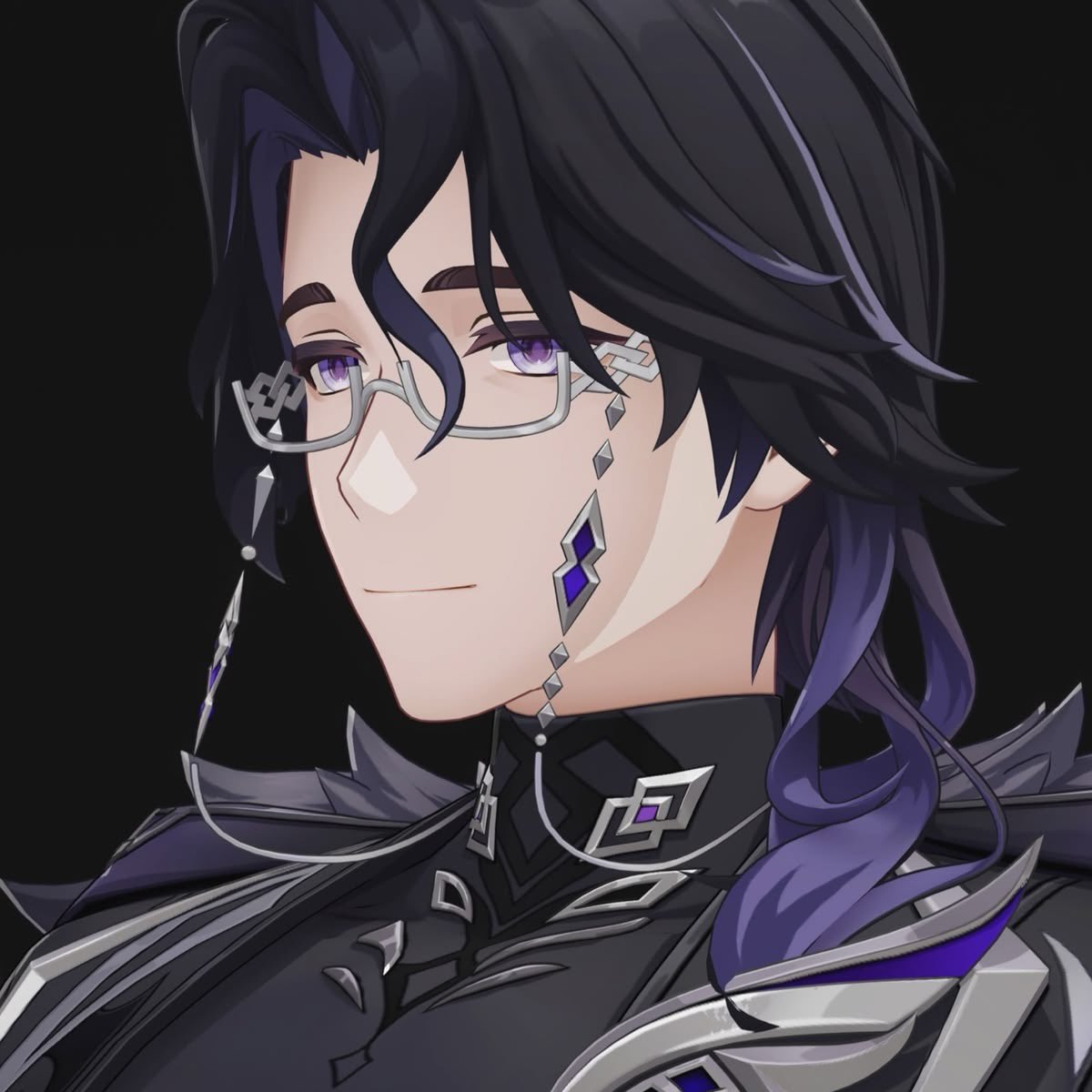 Zhenzhuzhilian's tweet photo. sometimes i stare at pantalone and realize his side profile is so refined and pretty like a harmless scholar, while his 3/4 is just insanely hot middle aged man energy. When the gaze turned upward, it looked truly terrifying, yet when lowered, it took on the air of a widow. https://t.co/zfcLHxemqb