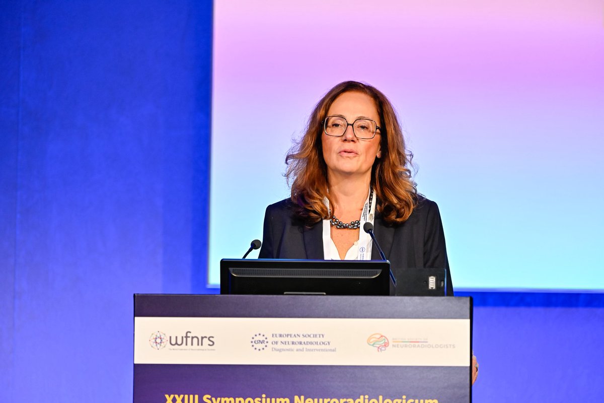 ESNRad's tweet photo. Please join us in welcoming Prof. Katarina Šurlan Popovič as the new Vice President of ESNR. 🧠

With extensive experience in neuroradiology and a long-standing contribution to ESNR, she joins the Society’s new leadership team.

#ESNR #Neuroradiology https://t.co/YJBV9Rh9Yg