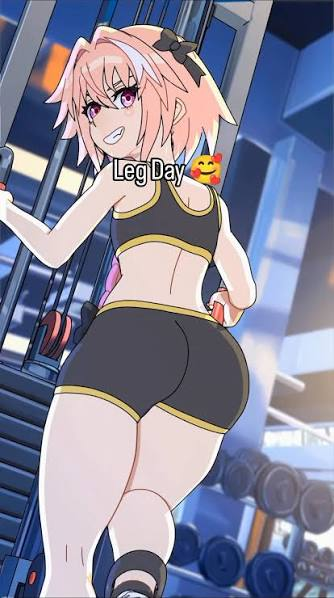 LevieVT_'s tweet photo. The clothing is Astolfo Gym attire inspired for those curious as to why that clothing choise https://t.co/pARLfuZkzR