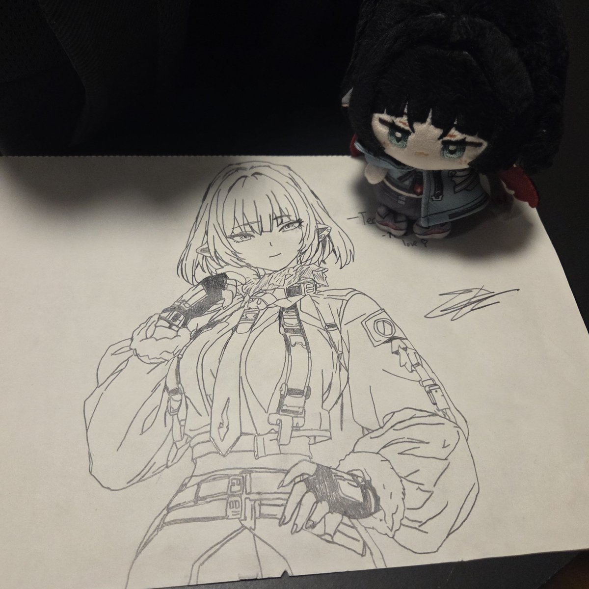 l4v_ndr's tweet photo. THANK YOU OOMFIE @Techy_Wechie REAL LIFE JANE DRAWING ACQUIRED!!!! https://t.co/rl79bkNf8Q