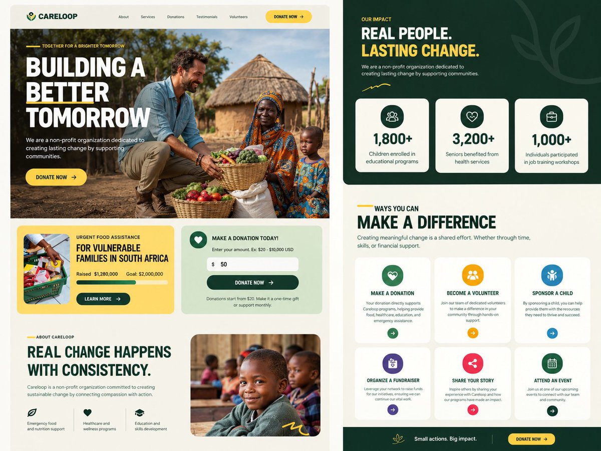 dorisc1q2's tweet photo. Is your nonprofit website making it difficult for people to understand your mission or take action?

A good website should do more than just look beautiful — it should build trust, communicate your message https://t.co/OImcHYoLYt