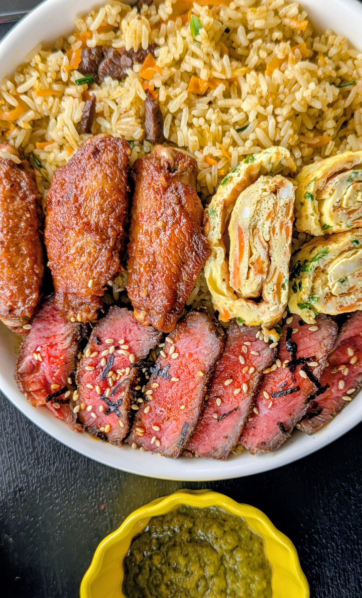 thebluecheese_'s tweet photo. By popular request, we’re taking pre orders for Peppered rice with Assorted meats (steak/pork, chicken wings and fried eggs) on Thursday 08/10/2026

Meal is 150 ghs for a portion. 
(Delivery NOT included) 

Place your orders with the link below

https://t.co/A5rYkTi8Ow https://t.co/5sElXMg4PZ