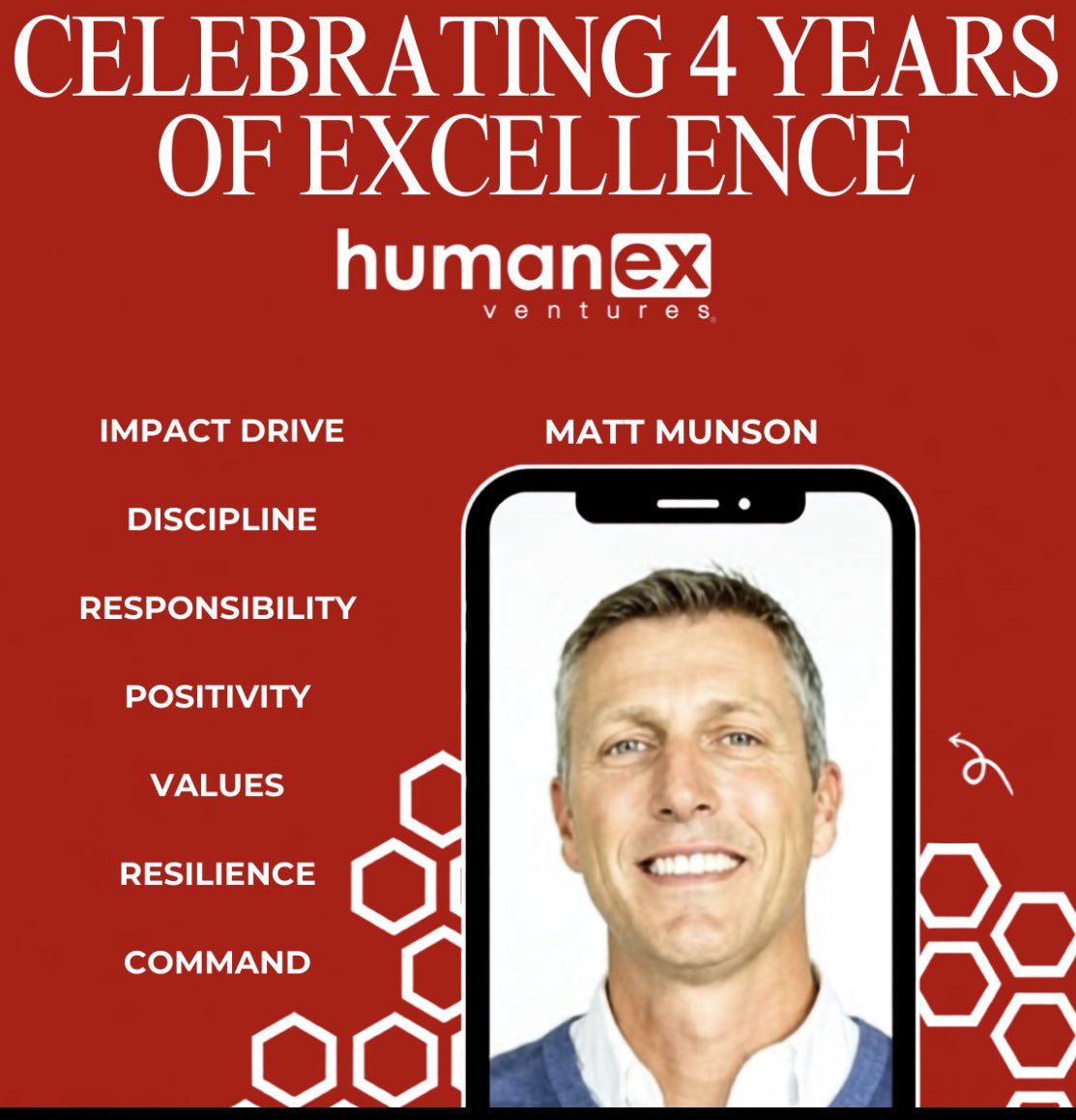 Humanex's tweet photo. 🎉 Celebrating 4 Years! 🎉

Today we’re recognizing two incredible team members as they celebrate 4 years with our company!

Thank you for the dedication, energy, and impact you’ve brought to our team over the past 4 years! Cheers to many more! 👏 https://t.co/cduigYZZCV