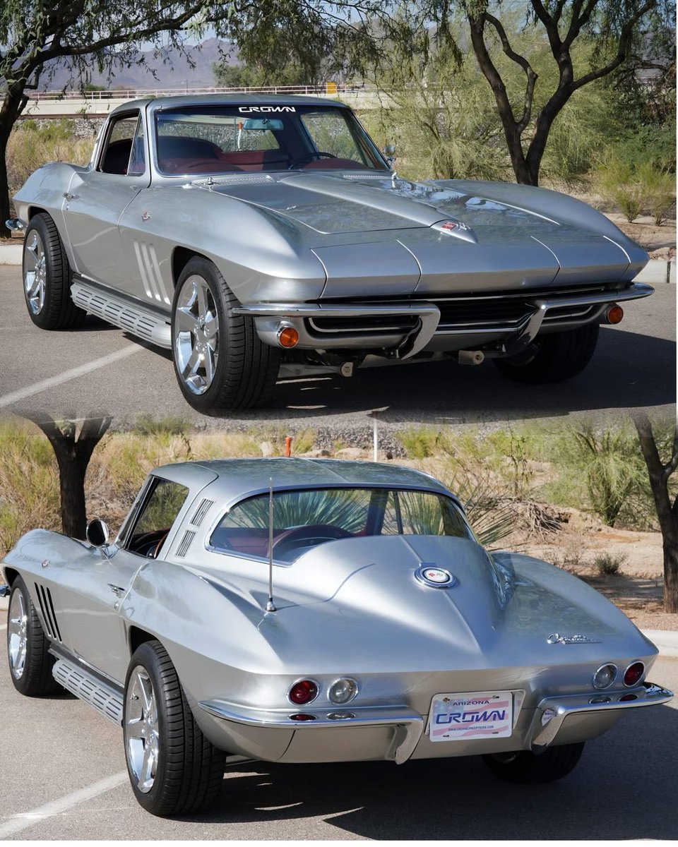 Sofia50020Sofia's tweet photo. Based on your experience, can you tell what year this Corvette is from?

1. 63
2. 70
3. 59

No cheating allowed! https://t.co/3fYNf1oWGd