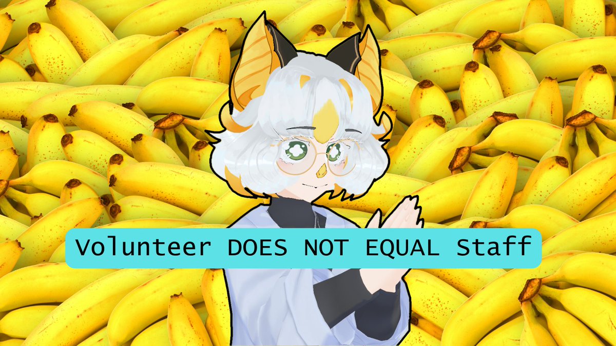 YamAlbat's tweet photo. ⚠️CREATORS: If you're looking for volunteers or mods, don't use "hiring" or "staff" in your ads and applications. 

"Seeking/Recruiting Volunteers," or "Accepting Volunteer Applicants" are better terms because they do not blur the legal line between volunteer and employee! https://t.co/0MBZ3vtHAe