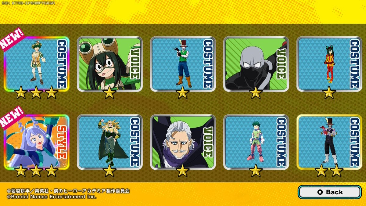 Mastermind2741's tweet photo. A few days ago I got lucky to get Support Nejire and Mirko from Season 17 since the new season started #MHUR #MYHEROULTRARUMBLE #NitendoSwitch2 https://t.co/hmgTg7yWxB