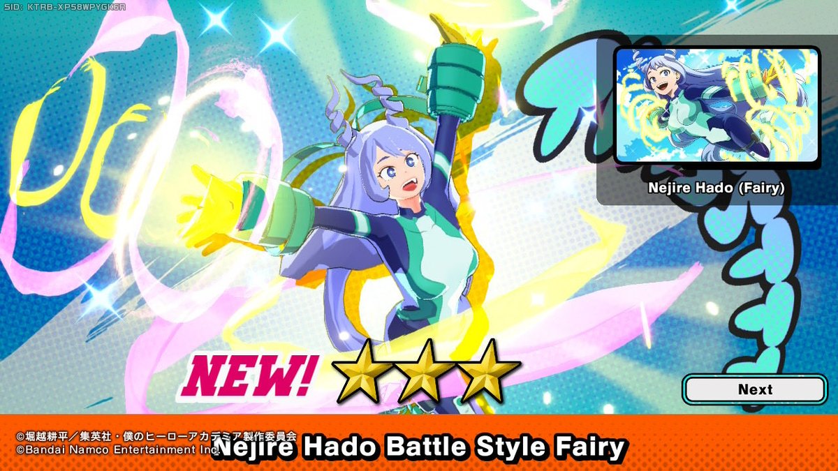 Mastermind2741's tweet photo. A few days ago I got lucky to get Support Nejire and Mirko from Season 17 since the new season started #MHUR #MYHEROULTRARUMBLE #NitendoSwitch2 https://t.co/hmgTg7yWxB
