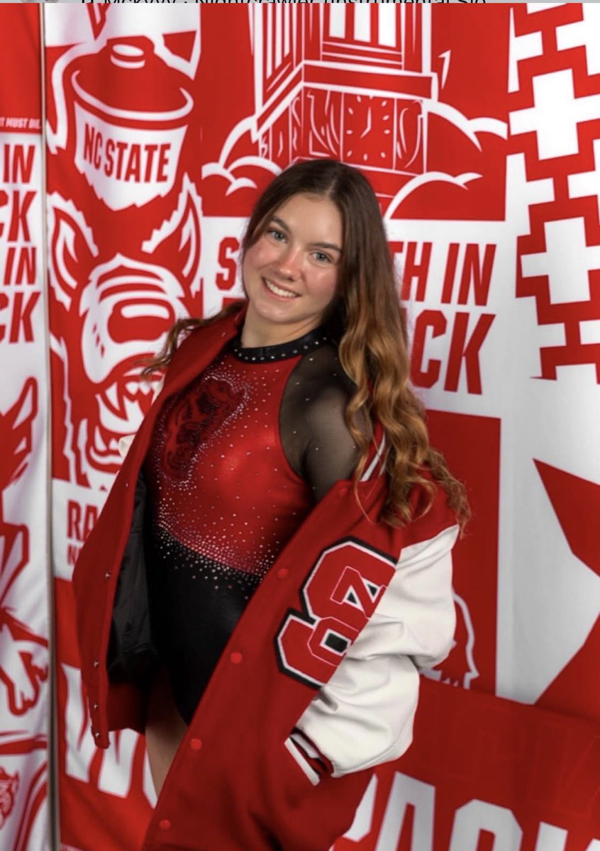 TheFiveGym's tweet photo. SPOTLIGHT — L10/Elite pipeline Maddi Lewis — WOGA Class of 2028. Verbally committed NC State, full athletic scholarship. Level 10 and aspiring elite. 2026 WDP L10 Nationals: tied 2nd beam, 22nd all-around. 2025 WDP L10 Nationals: tied 10th all-around, 5th vault, 9th beam, 10th floor. 2026 Texas L10 state: floor title, silver all-around, silver vault, silver beam. Prospect: beam-first all-around into the Wolfpack’s 2028 class.

Just the read.

@PackWomensGym @collegegymnews_ @USAGym #NCAAGYM #NCAAGymnastics #GoPack