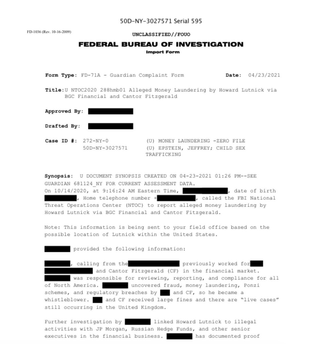 realJohnEstes13's tweet photo. #FamilyAgainst 
Corrupt government officials share the same level of morality as child rapists which is why they are often both in one. Whistleblower Simon Andriesz who lost his case against @howardlutnick in August of this year on a technicality conveniently died in September. His whistleblower activity implicated @realDonaldTrump handler and former Epstein neighbor Lutnik in a money laundering scheme. As his administration herds American citizens into a final slavery beneath a Zionist technocracy, Trump is surrounded by Neo-Bolshevik Technocrats and rabid Zionists...