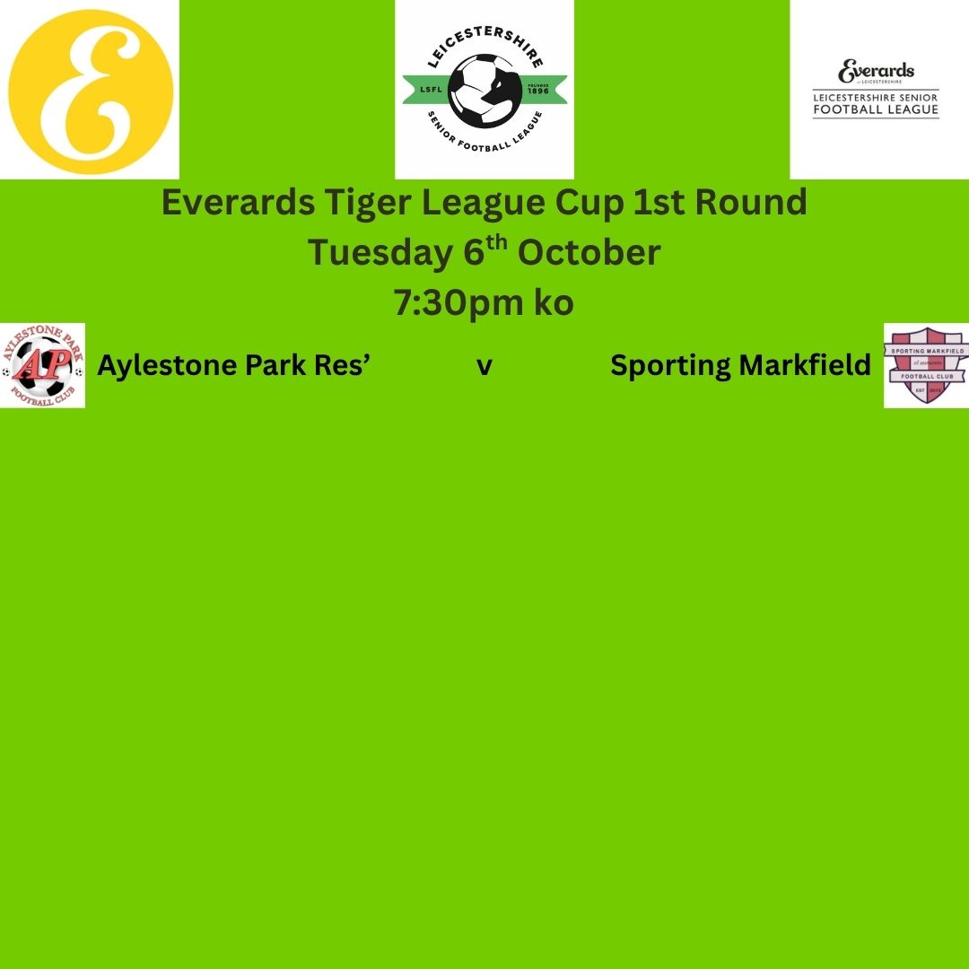 officialLSL1's tweet photo. League Cup Fixture - Tuesday 6th October

@officialAPFC @SM_FC2017 https://t.co/UtFUW1PkhR