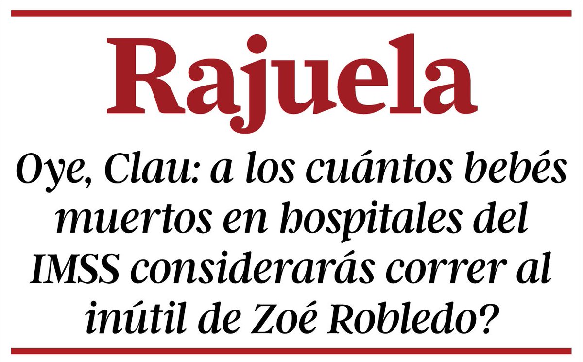 AlbertoSergio62's tweet photo. ¿ @Claudiashein  ya le pediste la renuncia a @zoerobledo ?
¿ O te seguirás haciendo pendeja ? https://t.co/yn5AMx9cbo