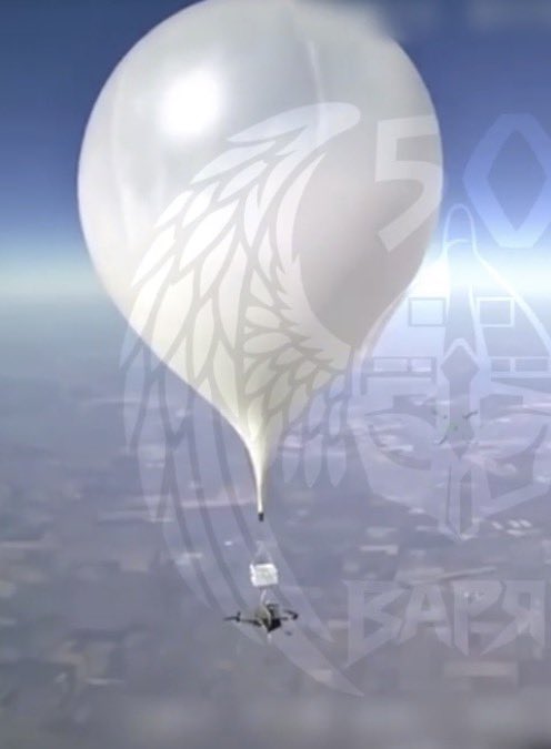 Osinttechnical's tweet photo. Over the weekend, Ukrainian forces launched dozens of balloons to carry FPV attack drones deep behind the southern frontline. 

After making it to the Russian rear area, the drones detached from the balloons and struck logistics traffic along the R-280 highway. https://t.co/n8kwAeBFED