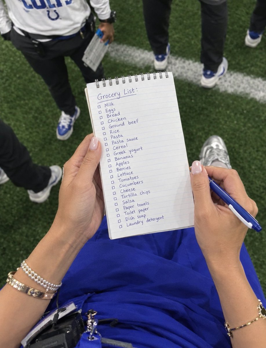 FauxGonzalez_'s tweet photo. BREAKING: We finally got our hands on the notes Carlie Irsay-Gordon has been taking all season https://t.co/j647PVNlQz