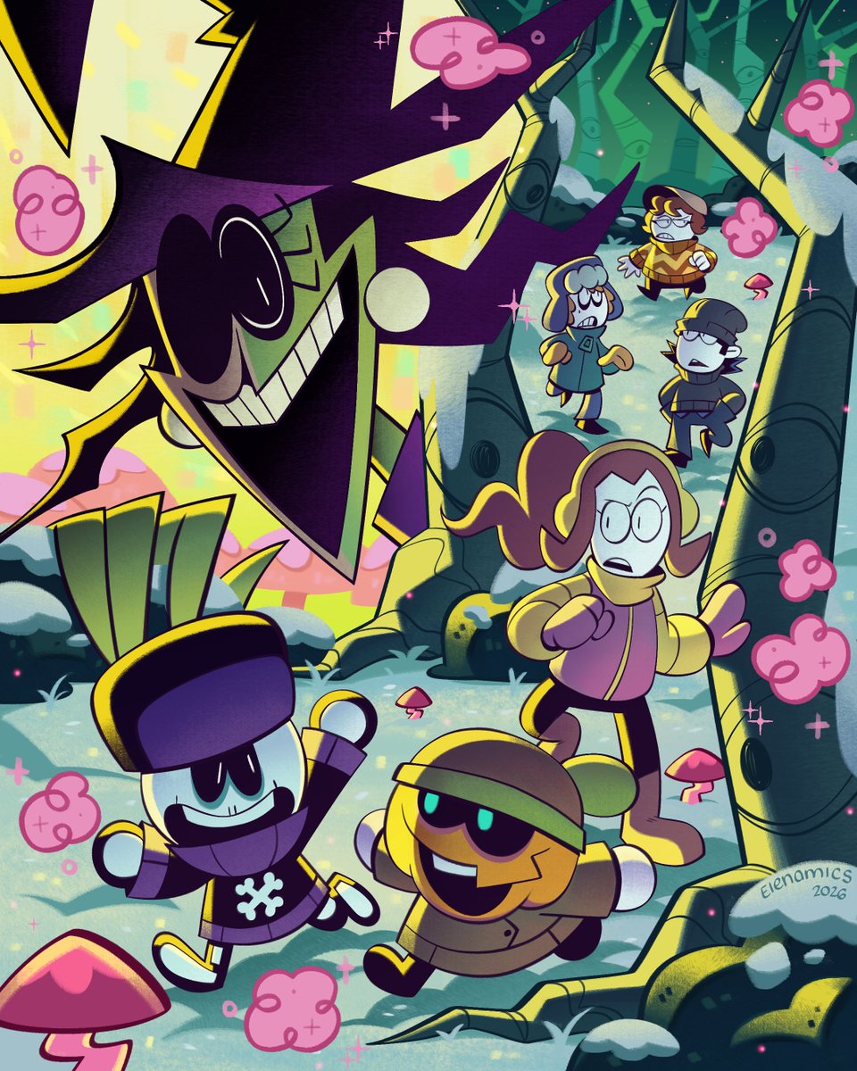 elenamics's tweet photo. I had the chance to work as rough animator for @SpookyMonthShow episode 7! 🍄✨ Yippiee! c: https://t.co/NpQZpQEMwG