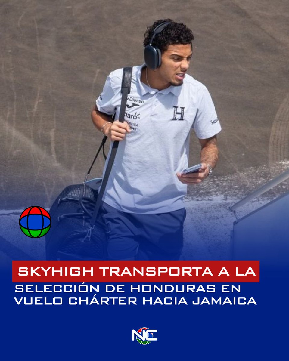 Noticentro13rd's tweet photo. SKYhigh transporta a la selección de Honduras en vuelo chárter hacia Jamaica
https://t.co/BYFTmtWOOm
#SKYHIGH #Selección #Jamaica #Noticentro13rd https://t.co/WHI2uilNUz