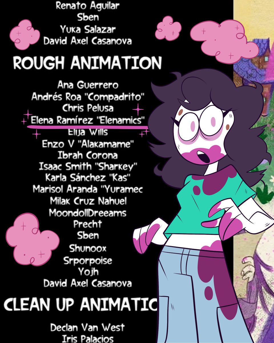 elenamics's tweet photo. I had the chance to work as rough animator for @SpookyMonthShow episode 7! 🍄✨ Yippiee! c: https://t.co/NpQZpQEMwG