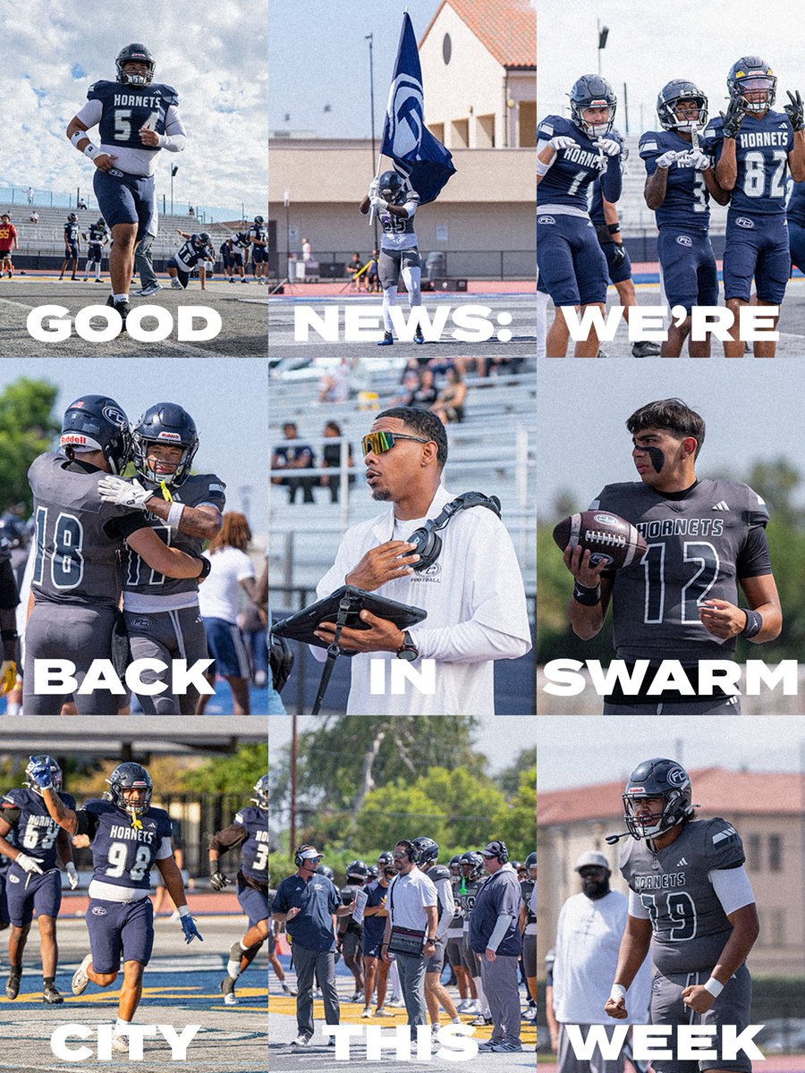 FullColl_FB's tweet photo. Thursday night football returns this week! 
•
🗓️ Thursday October 8th 
🆚 College of the Canyons 
⏰ 4 PM 
📍 Sherbeck Field 
🎟️ $12 Regular Admission; $8 children 6-12, seniors 55+, FC students with ID - CASH ONLY
📺 FloCollege : Fullerton College 
#swarmcity https://t.co/i1a2l4A2XA