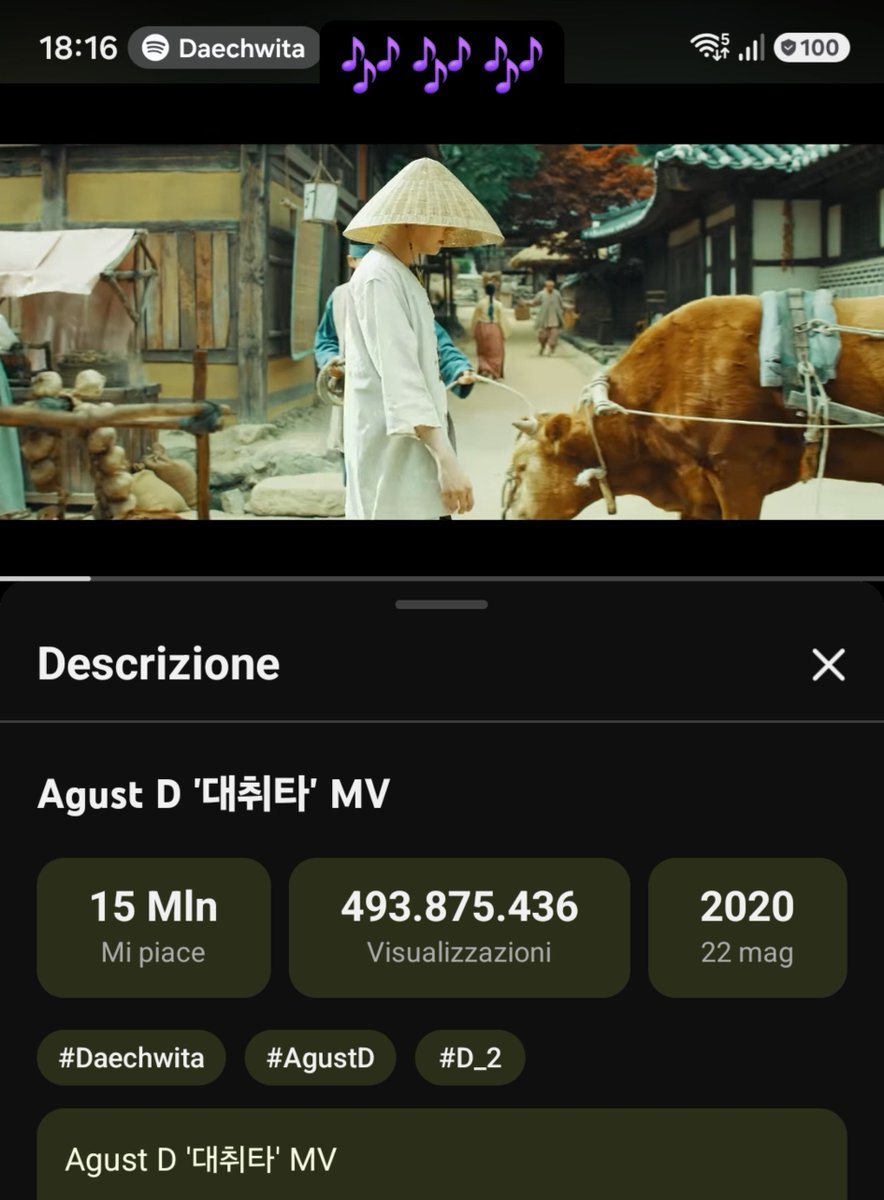 cassand27270241's tweet photo. #DaechwitaTo500M 🎥 🗡
#DaechwitaTo500M 🎶 🗡
#AgustD 

https://t.co/3iczlpkF3s https://t.co/5UOeNfnO8H