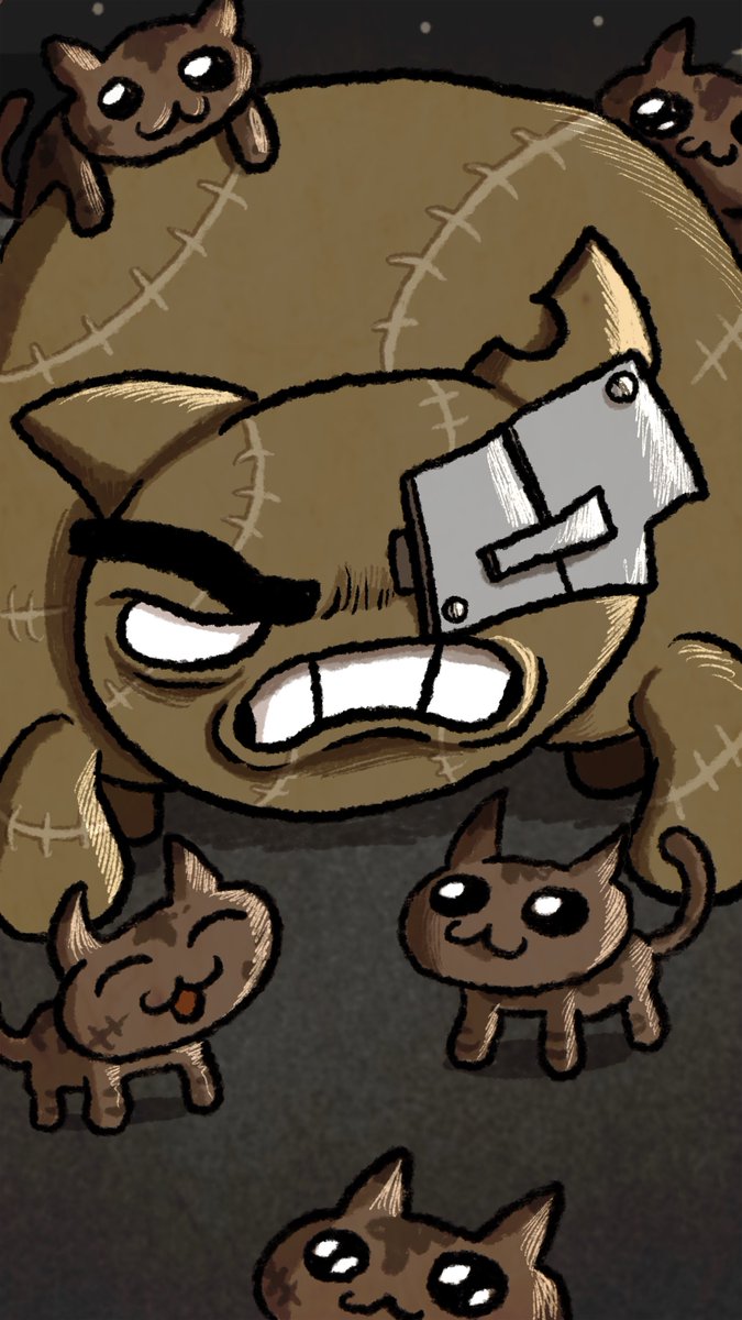 2Pfrog's tweet photo. Alley gang #mewgenics https://t.co/YPMU1Q0LcB