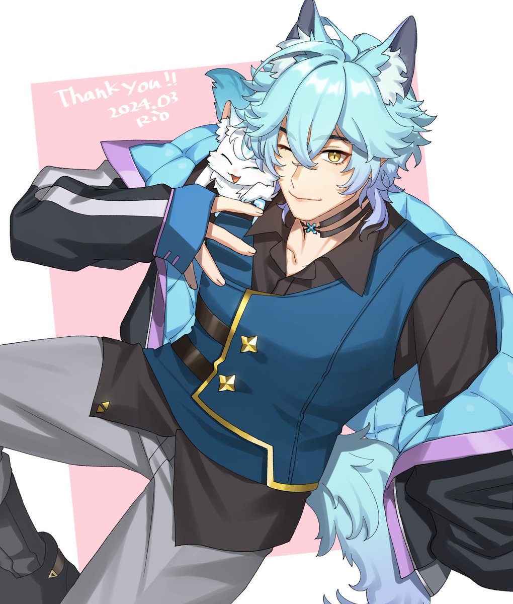 Lucis_Custos's tweet photo. A gentle reminder: every little step you take today matters. Keep going, keep shining, and don’t forget to pause and enjoy the moment. You’re doing great! 

🎨@.Rio_oc_

#ENVtuber #vtuberEN #Vtuber #VTuberUprising #malevtuber https://t.co/QyPpnHG24u