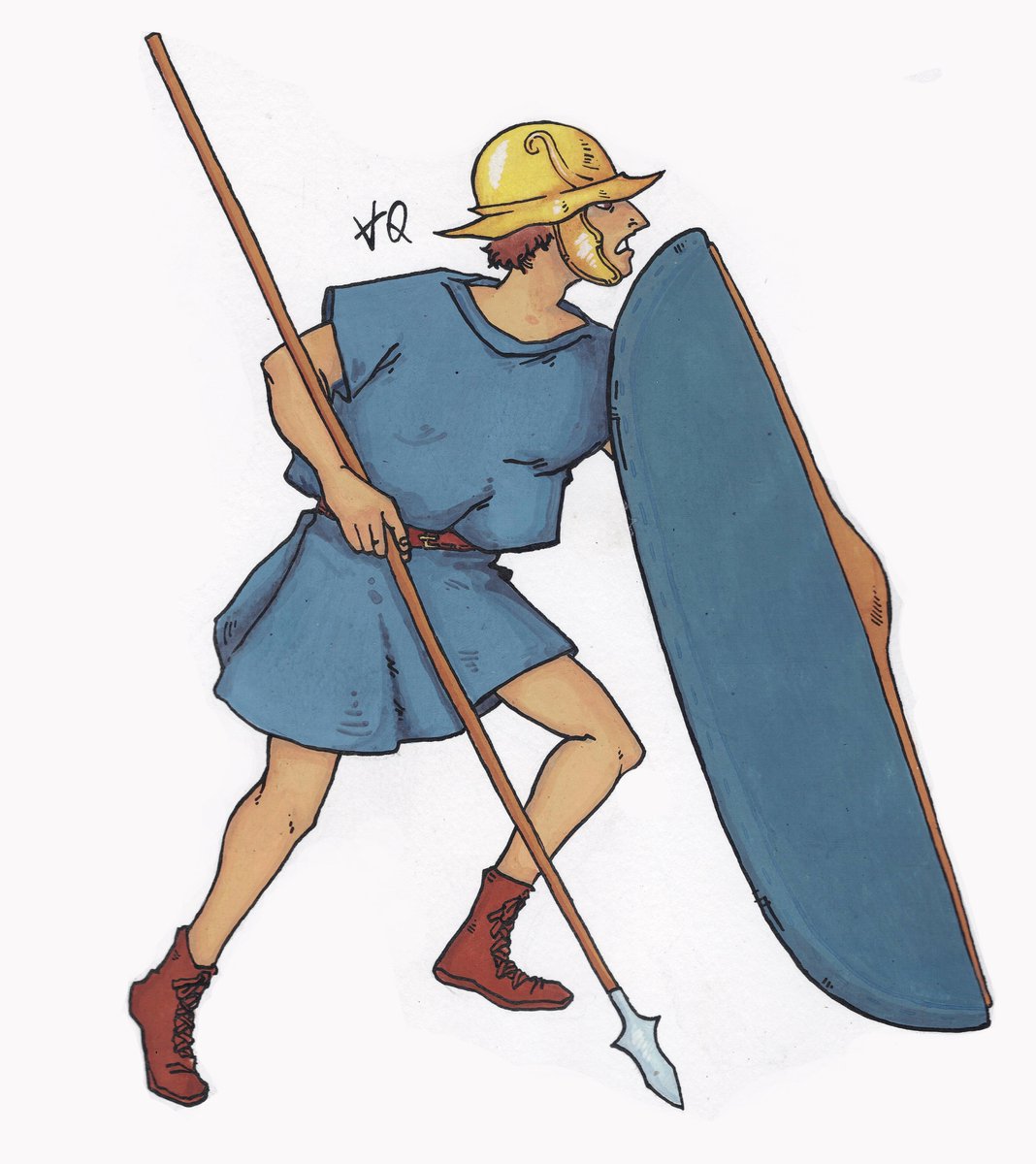 VeliteAquila's tweet photo. Roman marine of the 1st century B.C./Marino Romano del 1er siglo a.C. https://t.co/Ys9j9OSk0j