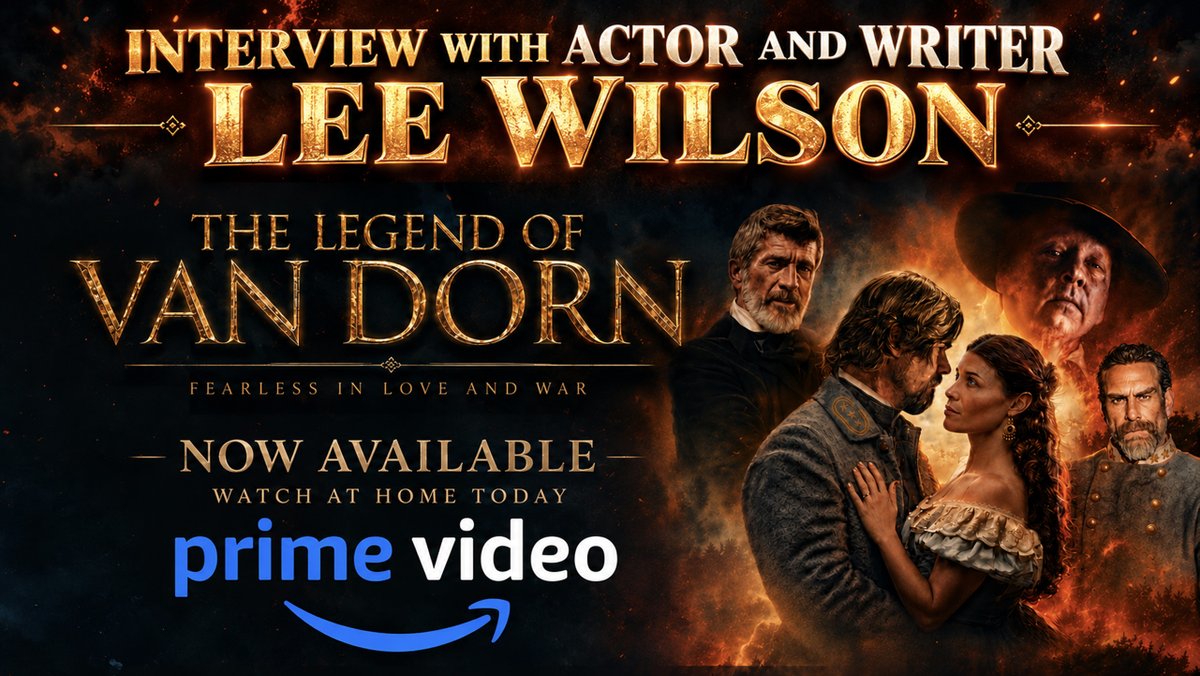 BionicBuzz's tweet photo. 🎬 Bionic Buzz® #interviewed #actor and #screenwriter Lee Wilson over Zoom about his new historical drama, #thelegendofvandorn, available now to rent, purchase, or stream on select digital platforms.

Wilson stars as Confederate #generalearlvandorn and wrote the film’s screenplay. During our conversation, he discusses where his passion for acting began and the remarkable journey that took him from portraying General Van Dorn in a local stage production in Spring Hill, Tennessee, to spending years developing the story into a feature-film screenplay.

https://t.co/iaElCfq1QF
