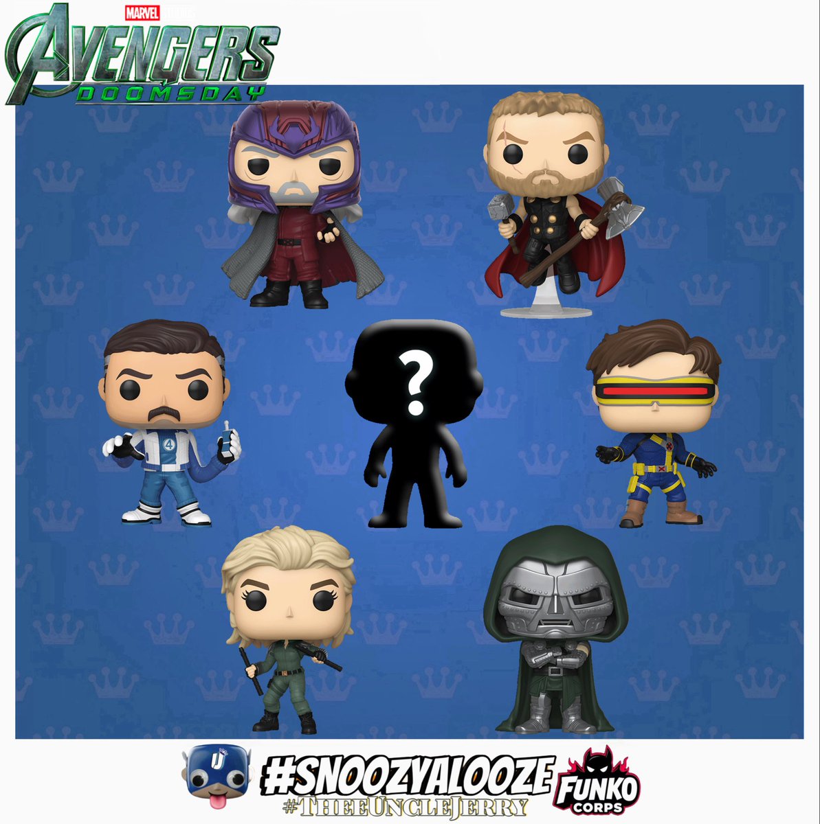 TheeUncleJerry's tweet photo. 🗣️ Avengers: Doomsday

Unlock an Exclusive Variant!

Buy the bundle.
👉 https://t.co/j7oLeUmSgO

📌 Buy the exclusive bundle to secure a unique deco only available for a limited time.

#Funko #Avengers #Doomsday #DoctorDoom #ad https://t.co/U5VsWCMOgI