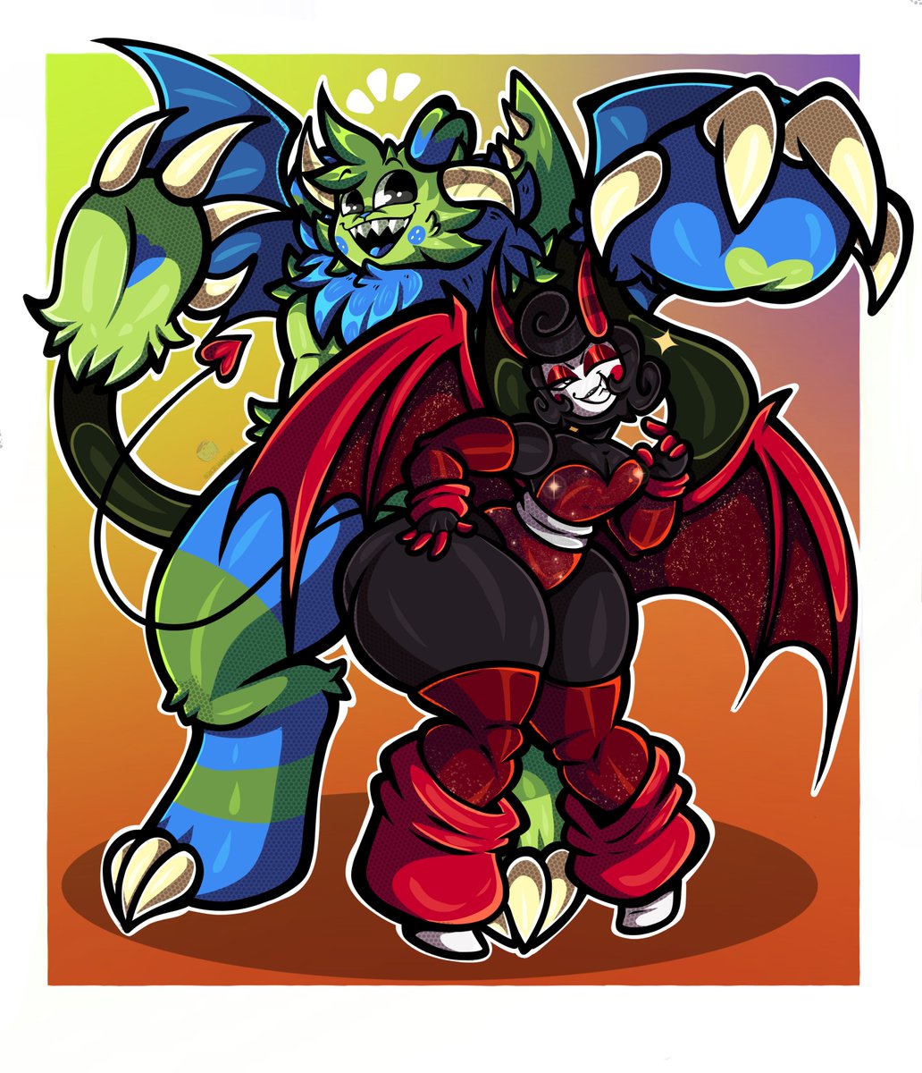 GreenFuzzyBoii's tweet photo. SPOOKY GLITTERHUGS 💚💙❤️🖤🤍
Also yeah i drew sfw to sometimes hah, it might be kinda odd sharing it on  this acc but oh well, it doesnt hurt anyone sharing a sfw from time to time hehe 

#DandysWorld #Goob #Glisten #GlitterHugs https://t.co/9oqMq3mUmZ