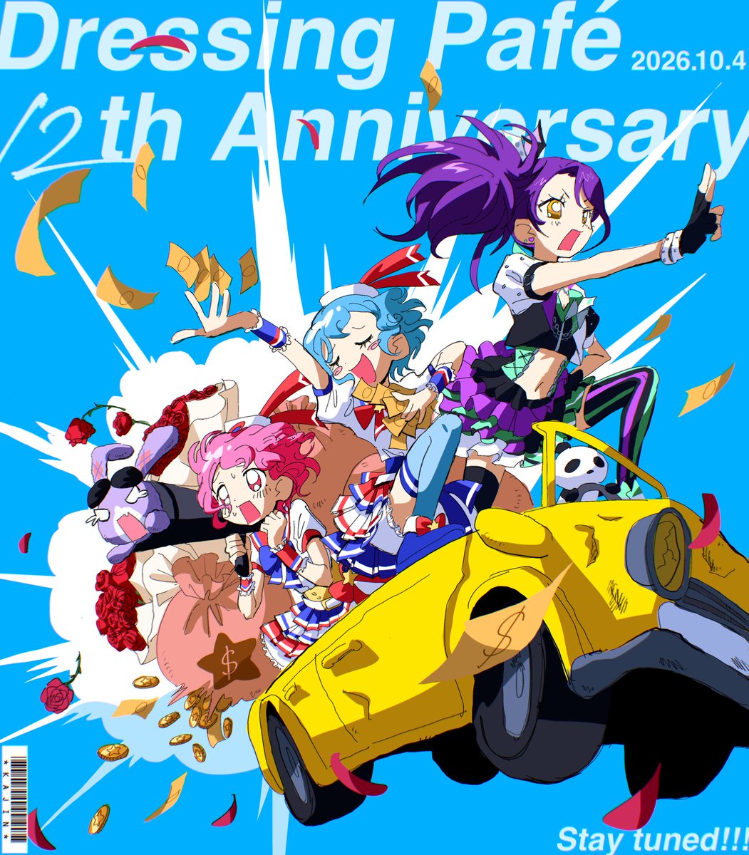 Kajin_3ketu's tweet photo. 遅刻遅刻〜〜💦💦💦

#ドレッシングパフェ結成12周年 https://t.co/6vaam8ZElc