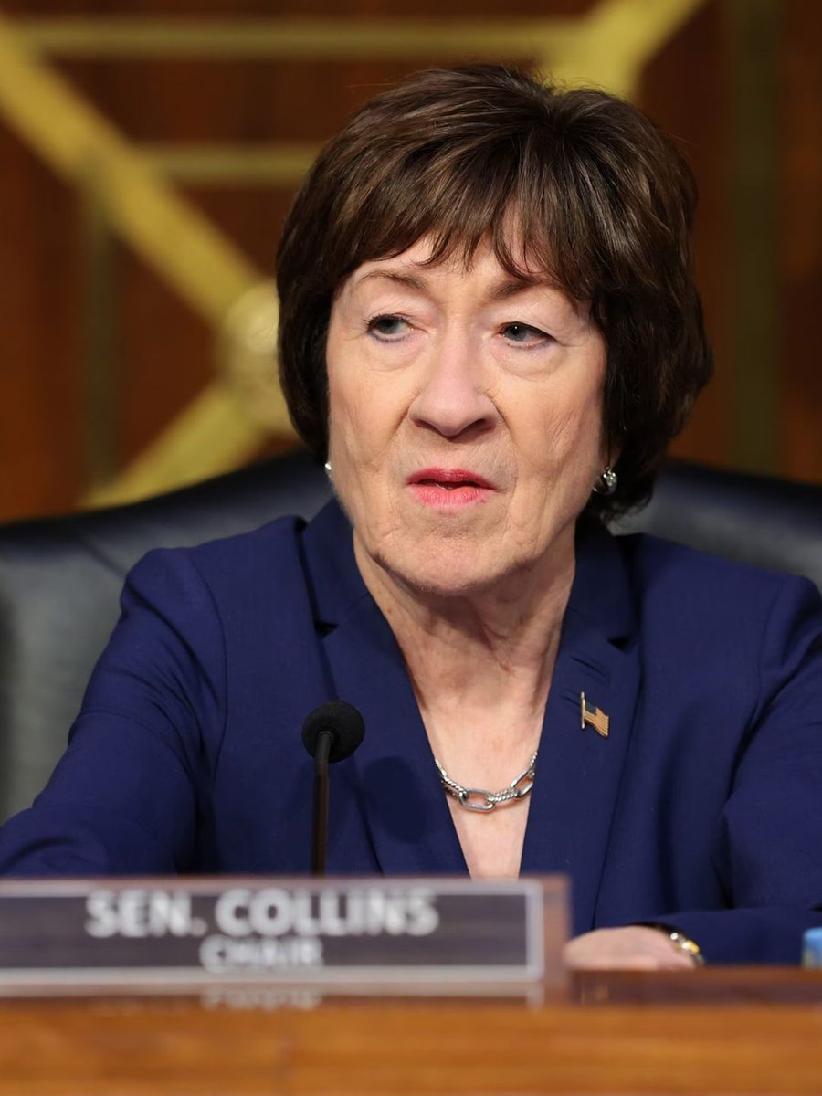 HQNewsNow's tweet photo. Susan Collins reportedly used her position to buy trucks and equipment from a military contractor that the US Army stopped using.

She then received over $58,000 in campaign contributions from the same contractor. https://t.co/SYPxcWYyj5