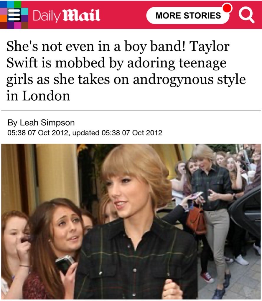 drewgirlevil's tweet photo. boy bands are fleeting, she is for life https://t.co/TFavoRDTkd