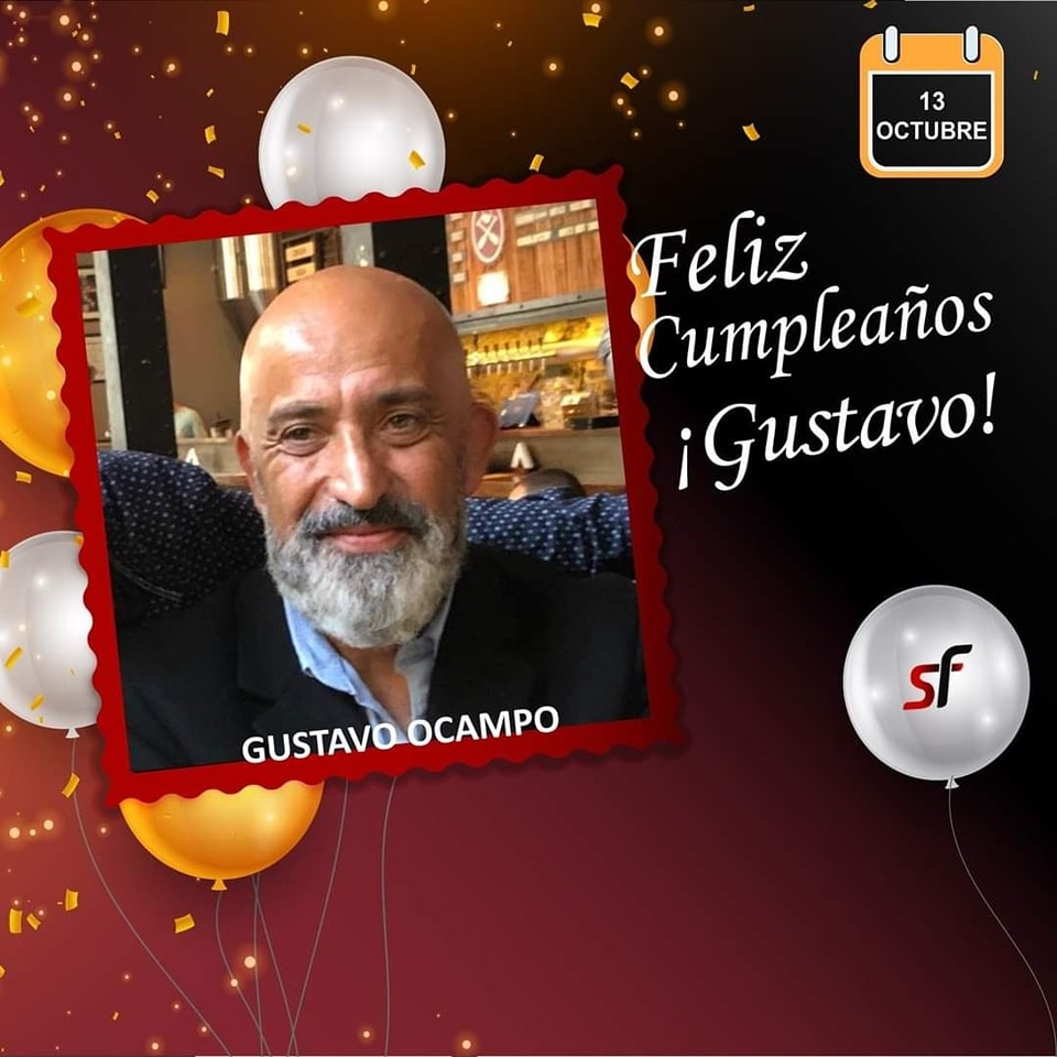 SFproductores's tweet photo. Muy feliz Cumpleaños, Gustavo!

Te deseamos un día genial rodeado de familiares y amigos. Y que se cumplan todos deseos!

🥂Muchas felicidades!

#sfproductores #PAS #felizcumpleaños #celebracion https://t.co/b9EYwPkdH6