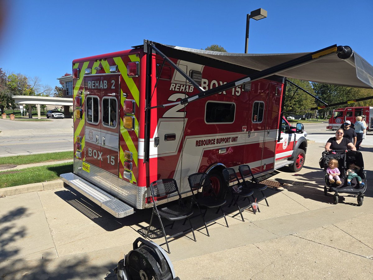 Box15's tweet photo. Yesterday, Rehab 2 was setup at Mifflin Township's open house
@IAFF2818 https://t.co/ODDWnNZ8W1