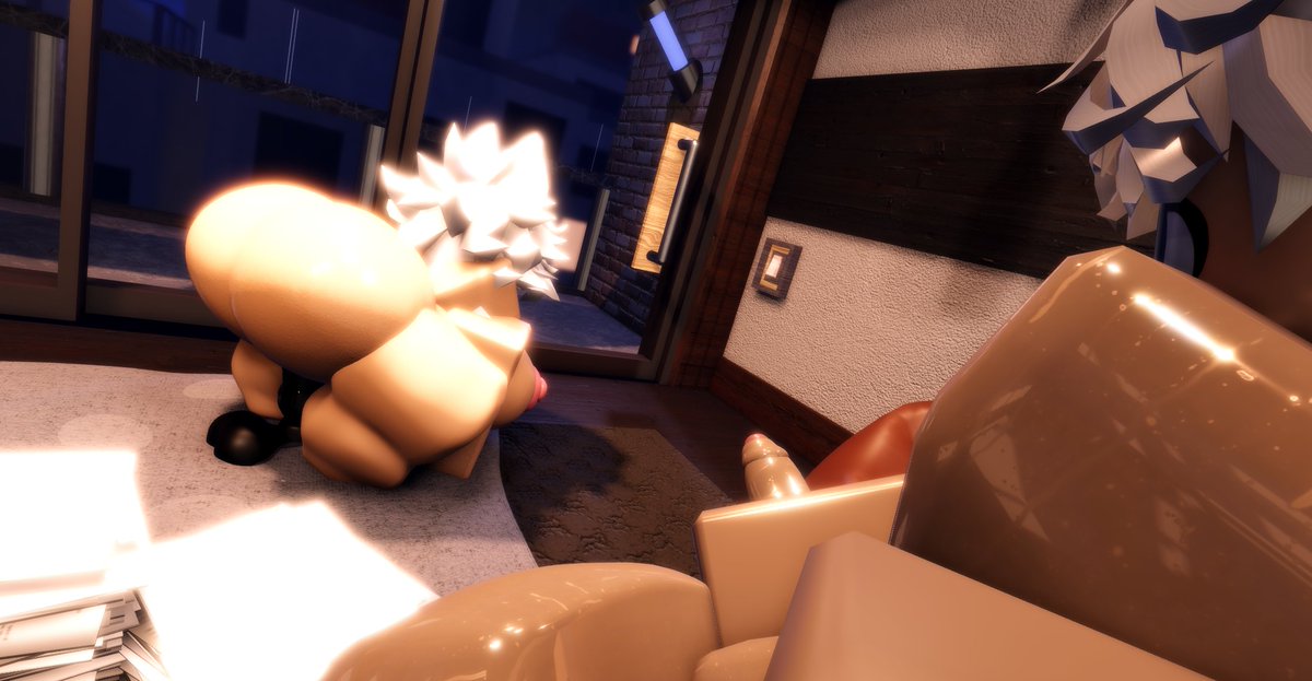 MistyAndNiko's tweet photo. Niko got me a new dildo to try out~!
Hope he enjoyed the show ;3

Misty and Niko ~<3 
#robloxnsfw #rr34 #robloxcondo #robloxporn #rosex https://t.co/9UMfhH7DrJ