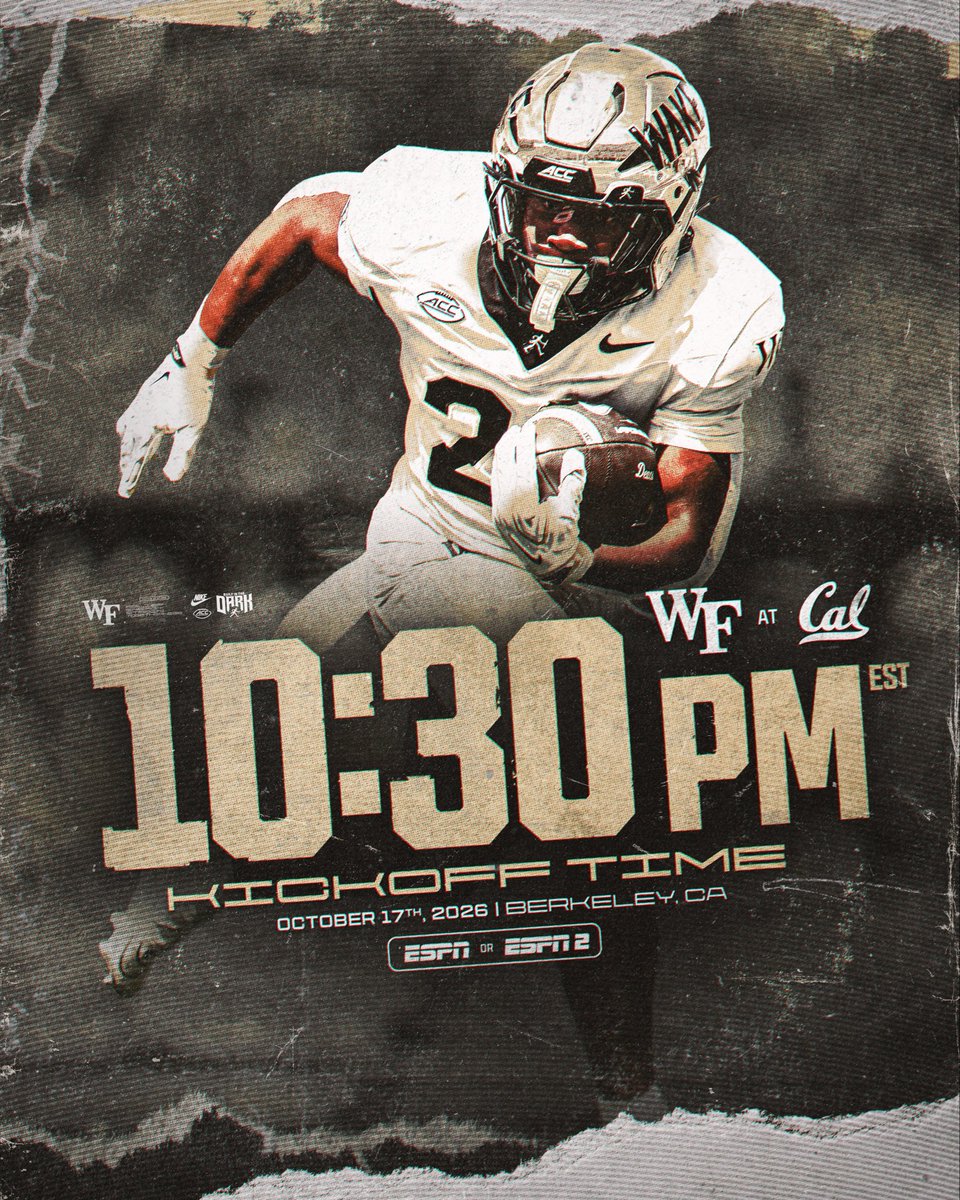 WakeFB's tweet photo. Deacs after dark 🌕 https://t.co/q7Yhzp2hAB