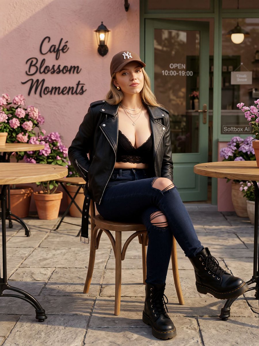 portraizapp's tweet photo. Chilling with my fave brew at Café Blossom 🌸 Who else loves a sunny patio moment? #CafeVibes #SpringStyle https://t.co/tZxQHZQEHc