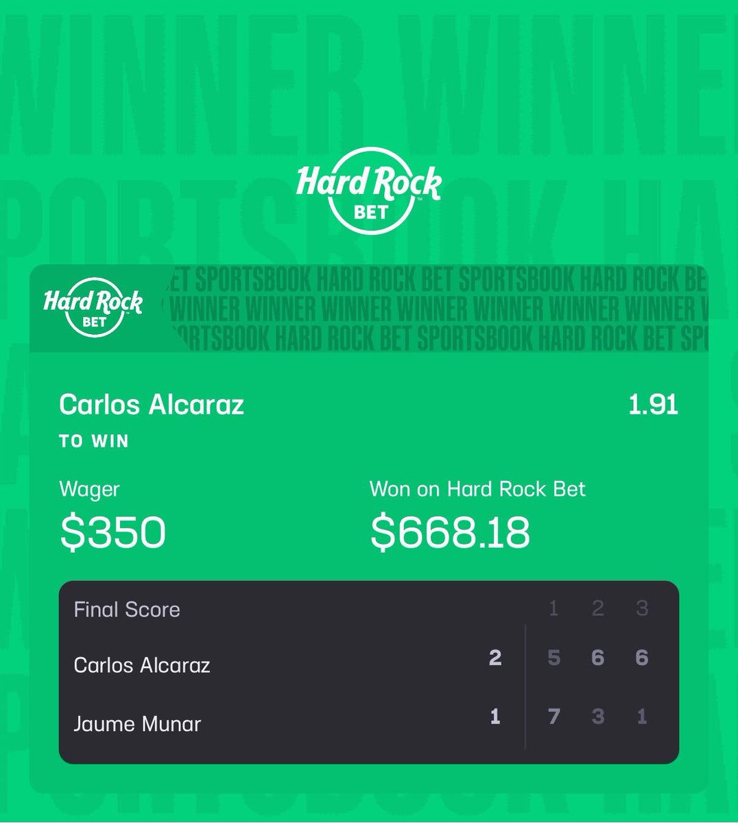 edgehunterplays's tweet photo. CASHED LIVE BET
✅✅✅✅✅✅✅

This was FREE https://t.co/iTqAlgsKDn