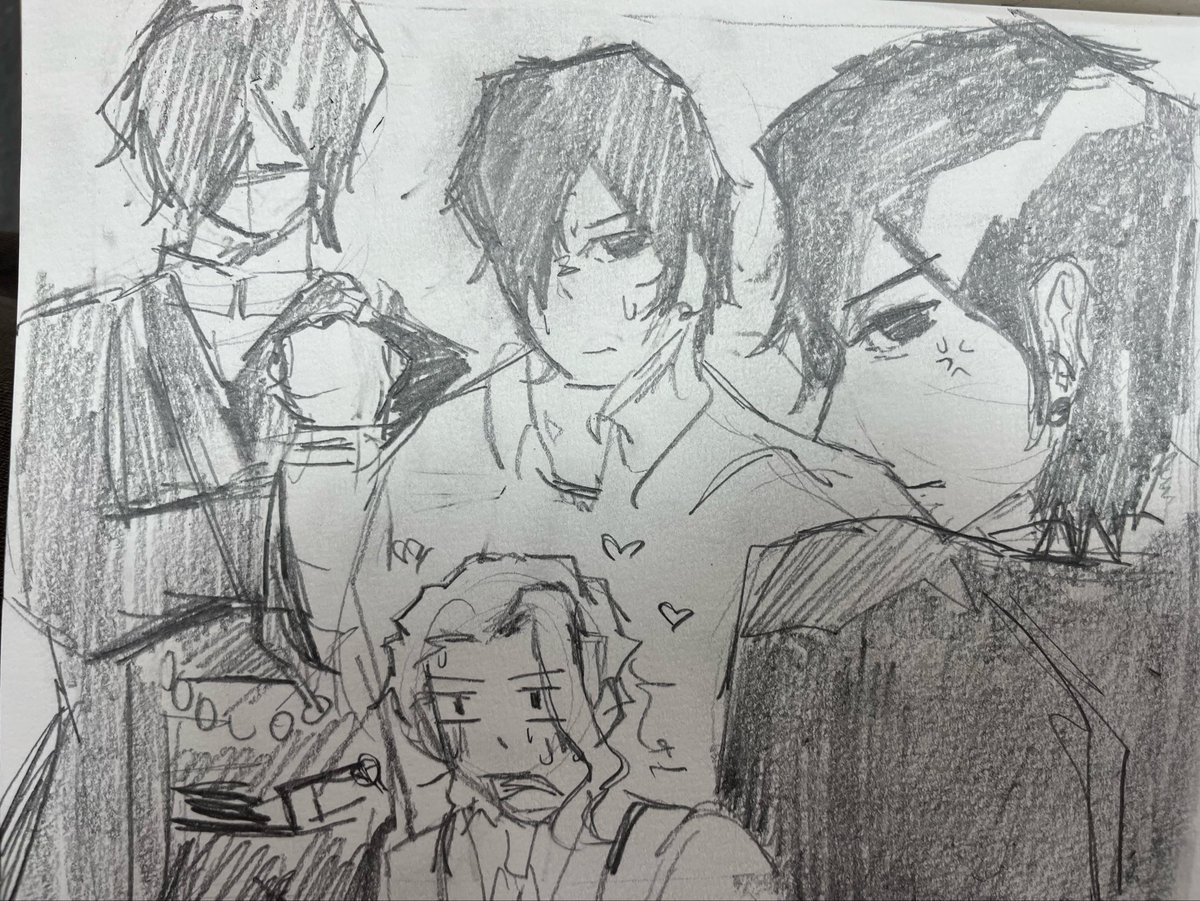luciii_013's tweet photo. Hmmm, take this quick doodle, today’s Azami VA content got me thinking…

#shibazami #azashiba #bachiart #kagurabachi https://t.co/Mi5oV76qZv